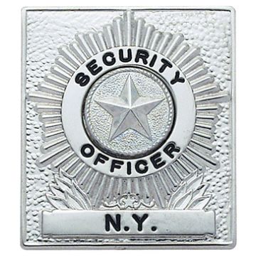 Smith & Warren E451 Square Badge with Sunburst (2.060" x 1.830")