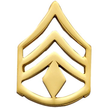 Smith & Warren E526B - 3 Chevrons / 1 Rocker (Pair)