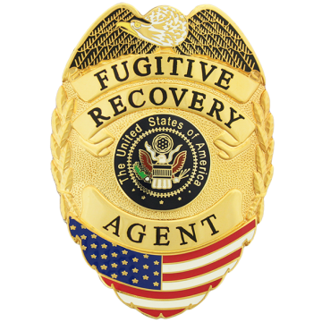 Fugitive Recovery Agent Badge EP-205F