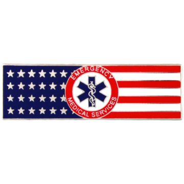 Emergency Medical Services Flag Bar