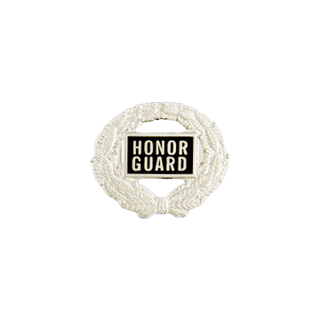Honor Guard Lapel Pin (Silver) - EPL-105HG-S