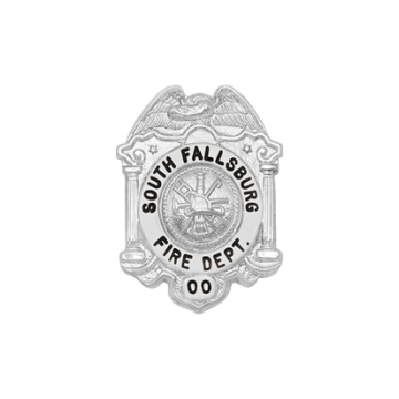 Smith & Warren F102 Small Eagle Top Shield with Pillars (1-3/8" x 1")