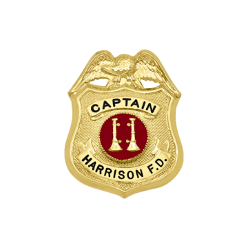 Smith & Warren F131 Small Eagle Top Shield (1-7/8" x 1-1/2")