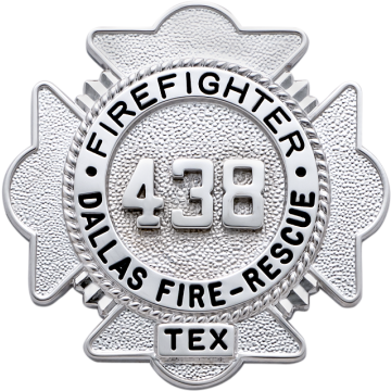 Smith & Warren F132N Maltese Cross with Circle Panel & Applied Numbers (2-1/8")