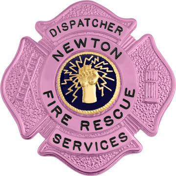 Smith & Warren F138_PI Breast Cancer Awareness Small Maltese Cross (1-3/4")