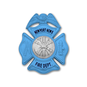 Smith & Warren F141A_BL Autism Awareness Maltese Cross w/ Eagle (2-5/8" x 2-1/8")