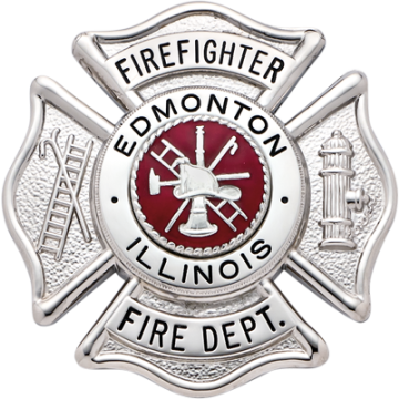 Smith & Warren F141B Maltese Cross w/ Hook/Ladder & Hydrant (2-1/8")