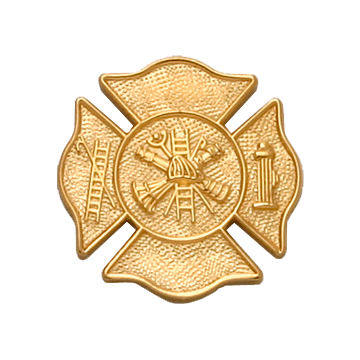 Smith & Warren F14 Maltese Cross Service Pin (5/8")