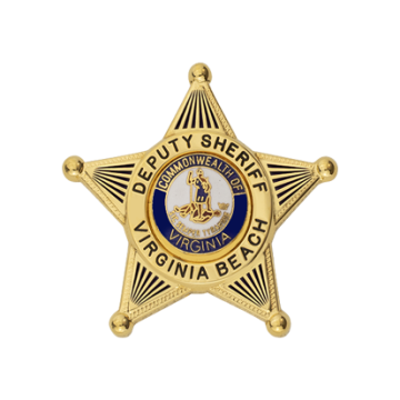 Smith & Warren FB08 Family Badge 5-Point Star (1-3/8")