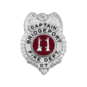 Smith & Warren FB13 Family Badge Eagle Top Shield (1-3/8" x 1")