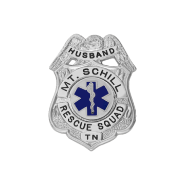 Smith & Warren FB16 Family Badge Shield with Eagle (1-1/2" x 1")