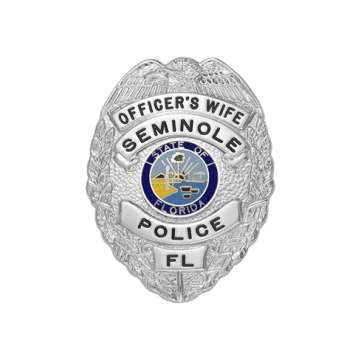 Smith & Warren FB24 Family Badge Eagle Top Shield (1-5/8" x 1-1/4")