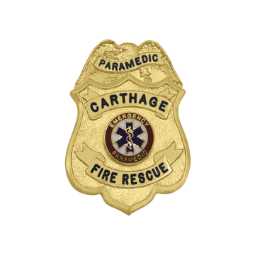 Smith & Warren FB36 Family Badge Shield with Eagle (1-3/4" x 1-1/4")