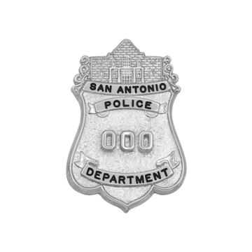 Smith & Warren FB40 Family Badge Texas Shield  (1-5/8" x 1-1/16")