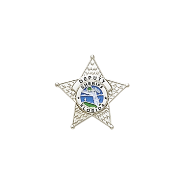 Smith & Warren FLASTARTT Florida Sheriff Lapen Pin (7/8")