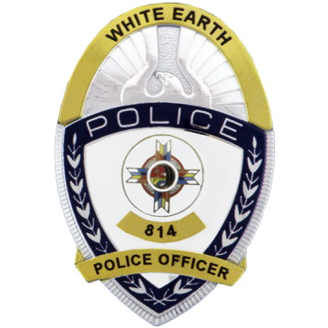 Blackinton FlexBadge FLX1328 Oval Police Shield with Eagle (3-1/8" x 2-1/8")