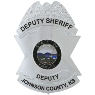 Blackinton FlexBadge FLX1894-P Six-Point Star with an Eagle atop (2-7/8" x 2-3/16")