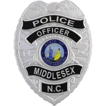 Blackinton FlexBadge FLX2064-AR Eagle Top Reverse Enamel Badge (2-7/8" x 2-3/16")