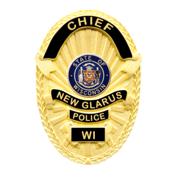 Blackinton FlexBadge FLX2172-R Oval Badge with Reverse Enamel (3-5/16" x 2-5/16")