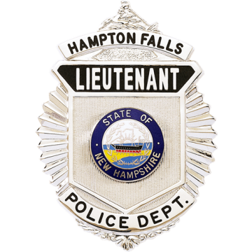 Blackinton FlexBadge FLX2640 Radiator Shield Badge (3-1/4" x 2-3/16")