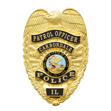 Blackinton FlexBadge FLX3697-R Eagle Top Reverse Enamel Badge (3" x 2")