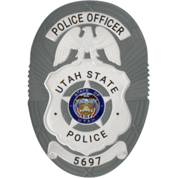 Blackinton FlexBadge FLX3698 Flex Oval Badge (3-3/8" x 2-3/8")