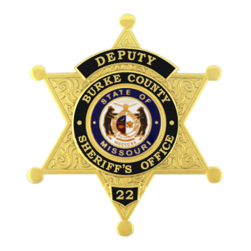 Blackinton FlexBadge FLX3817-R 6-Point Star with Reverse Enamel Panels (3" x 2-5/8")