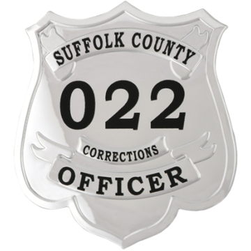 Blackinton FlexBadge FLX3864-B Shield Badge (2-1/2" x 2-1/4")