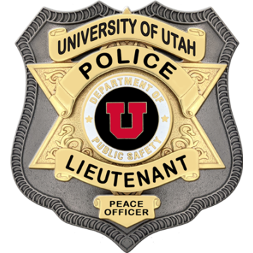 Blackinton FlexBadge FLX3932 Shield Badge with 6-Point Star (3" x 2-3/4")