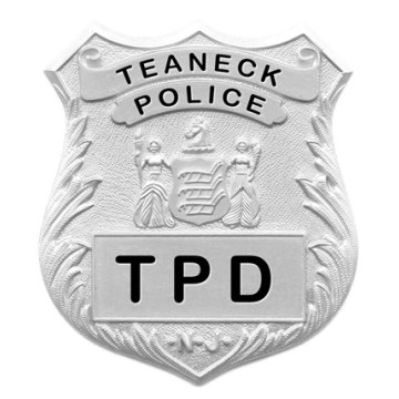 Blackinton FlexBadge FLX4-B New Jersey Shield (2-5/8" x 2-1/4")