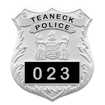 Blackinton FlexBadge FLX4 New Jersey Shield (2-5/8" x 2-1/4")