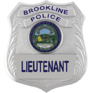 Blackinton FlexBadge FLX41-B Shield Badge (2-1/2" x 2-1/4")