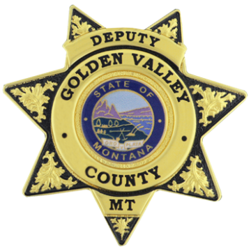 Blackinton FlexBadge FLX448-DE Seven-Point Star w/ Colored Background (2-3/4")