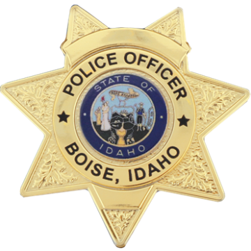 Blackinton FlexBadge FLX448 Seven-Point Star Badge (2-3/4")