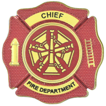 Blackinton FlexBadge FLX484-DE Maltese Cross Badge (1-13/16")