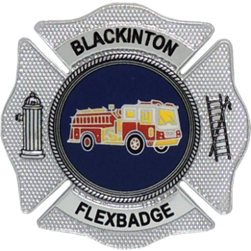 Blackinton FlexBadge FLX484 Maltese Cross Badge (1-13/16")