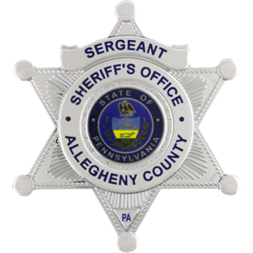 Blackinton FlexBadge FLX817-A Six Point Star With Ball Tips (3" x 2-3/4")