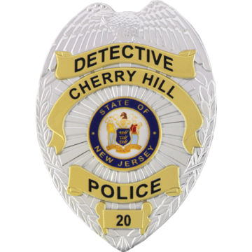 Blackinton FlexBadge FLX879-H Shield with Eagle (3-3/16" x 2-1/4")