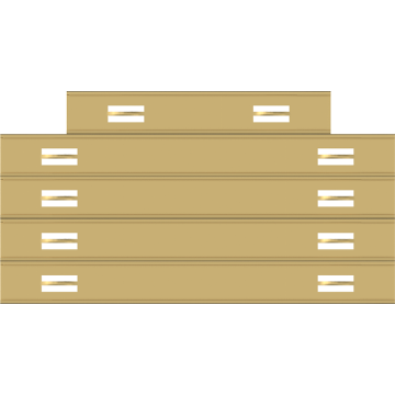 Smith & Warren H-14 Service Bar Holder For 14 Bars