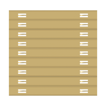 Smith & Warren H-27 Service Bar Holder for 27 Bars