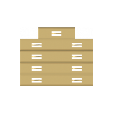 Smith & Warren H-9-A Service Bar Holder For 9 Bars