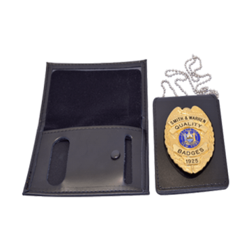 Smith & Warren Dress Leather 4 in 1 Single ID & Badge Case