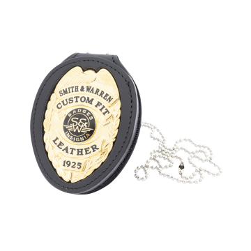 Smith & Warren BC719 Teardrop Neck Chain Recessed Badge Holder