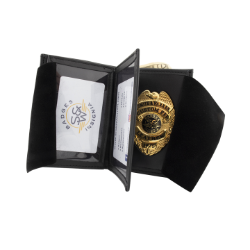 Smith & Warren BC125-A Dress Leather Double ID Bi-Fold Wallet w/ 6 CC Slots