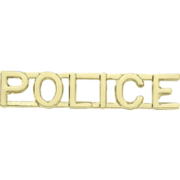 Blackinton J133 POLICE Letter Combination (Pair)