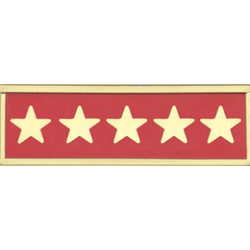 Blackinton J202-Y25 - 25 Years of Service Commendation Bar (3/8")