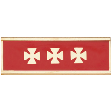 Blackinton J204-Y15 - Fire 15 Years of Service Commendation Bar (3/8")