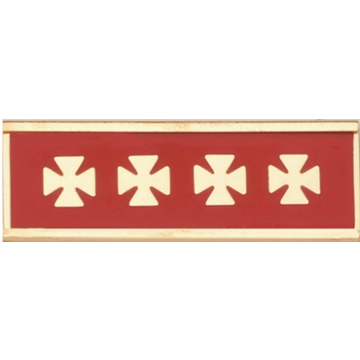 Blackinton J204-Y20 - Fire 20 Yeas of Service Commendation Bar (3/8")