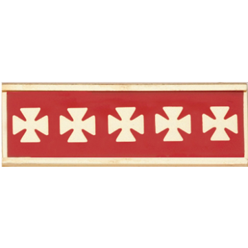 Blackinton J204-Y25 - Fire 25 Years of Service Commendation Bar (3/8")