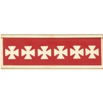 Blackinton J204-Y30 - Fire 30 Years of Service Commendation Bar (3/8")